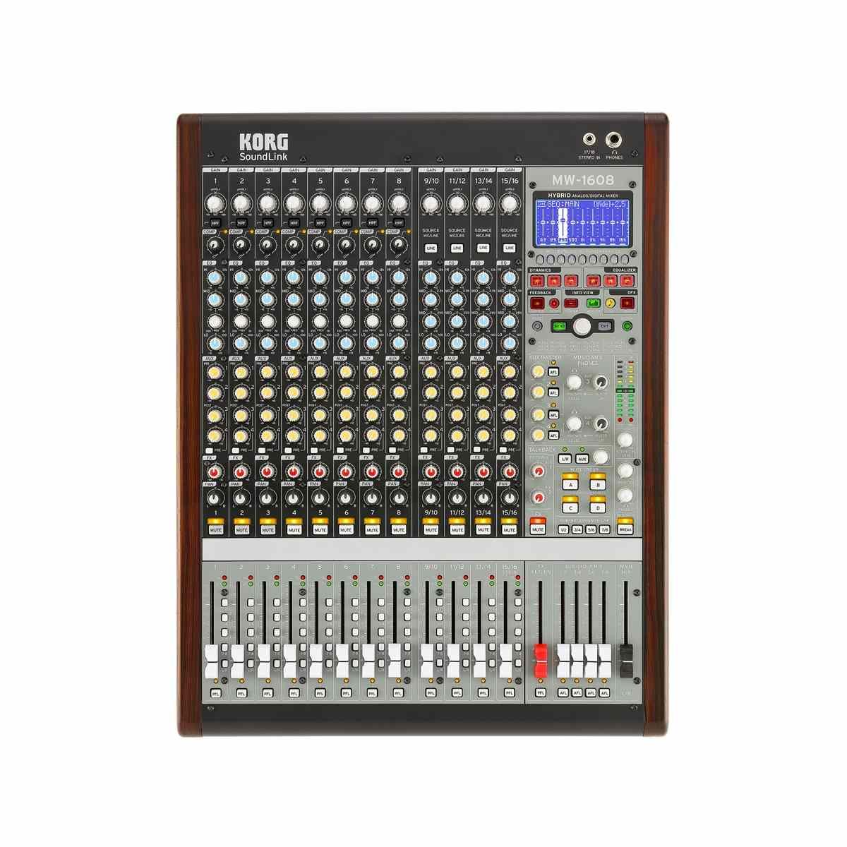 Korg mw-1608 mixer