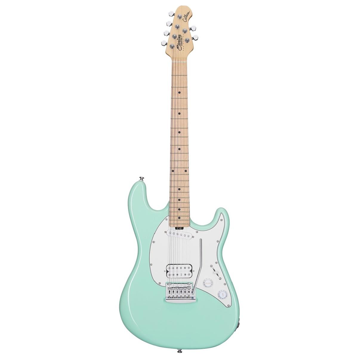 STERLING BY MUSIC MAN Cutlass Short Scale HS Mint Green Tastiera Acero