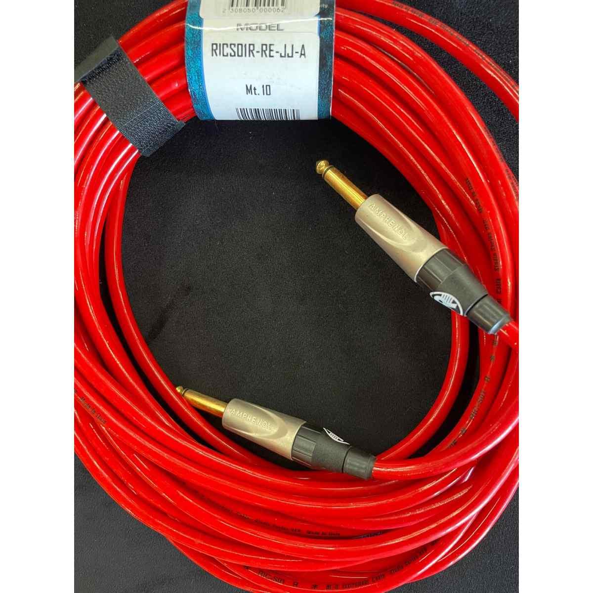 REFERENCE RICS01 RED CAVO JACK JACK 10 mt