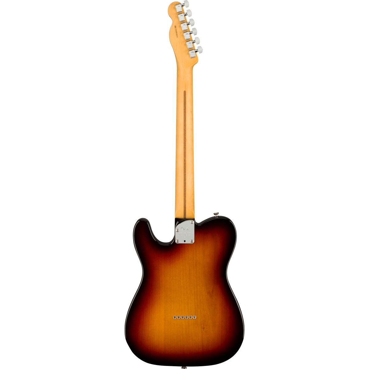 Fender telecaster american professional ii 3 color sunburst