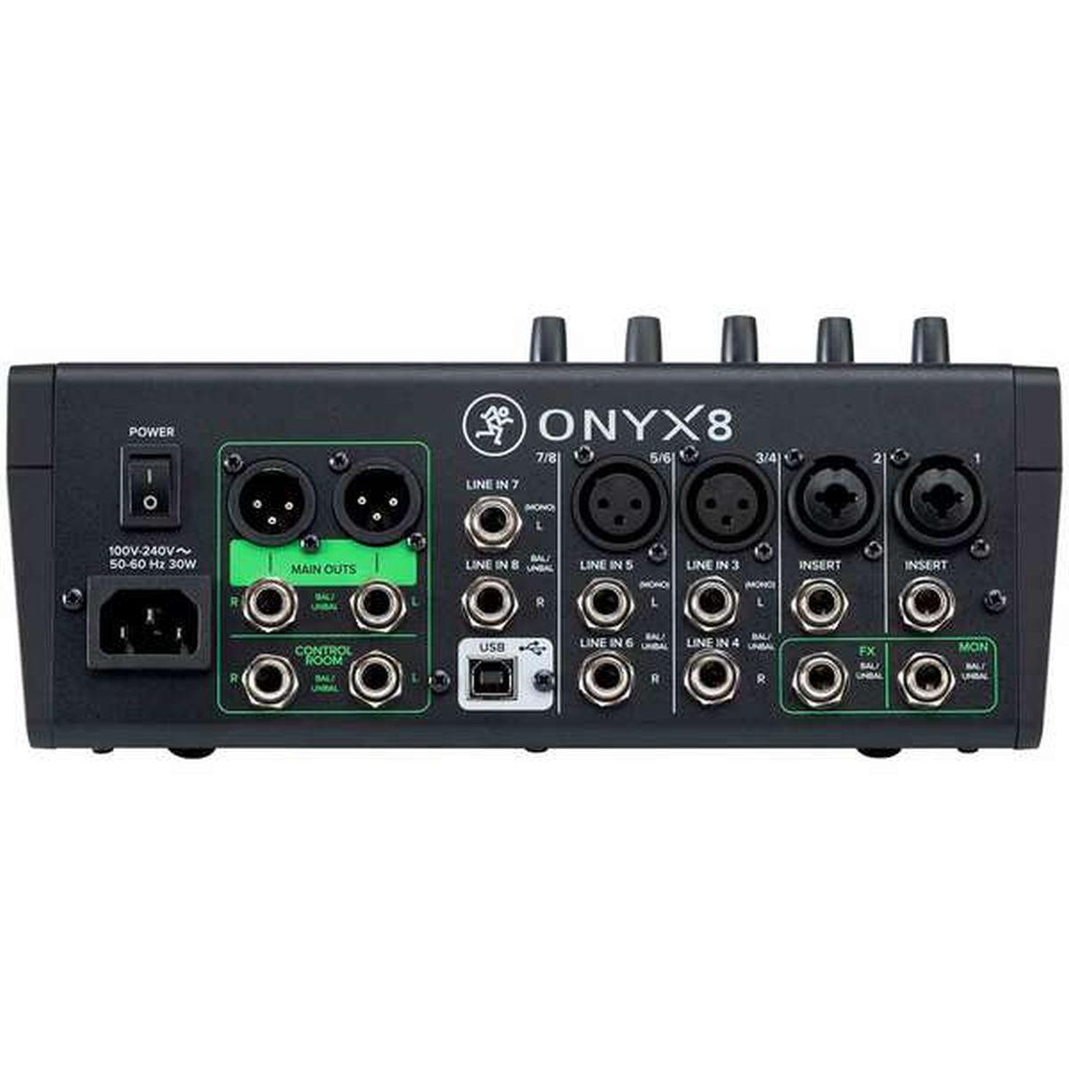 Mackie onyx 8 mixer 8 canali multitraccia usb