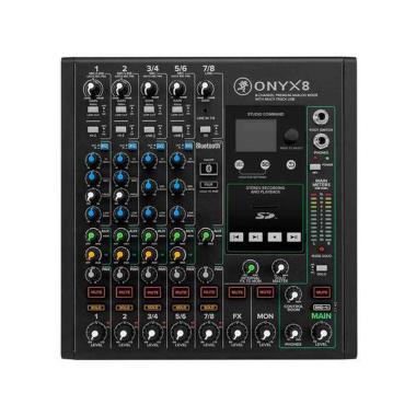 Mackie onyx 8 mixer 8 canali multitraccia usb