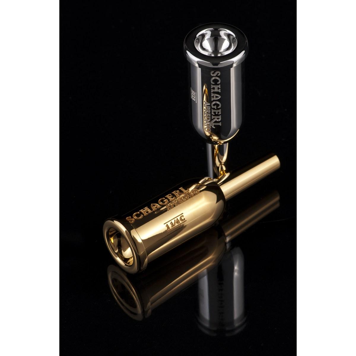 SCHAGERL  1 1/2 bocchino per tromba Apredato