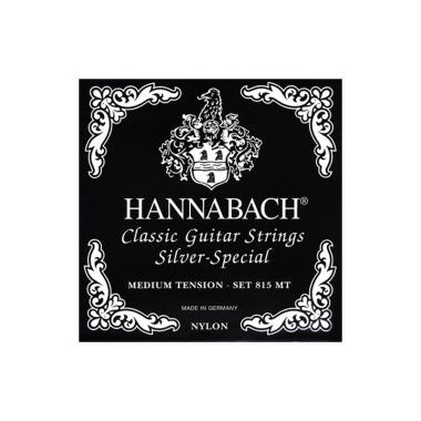 Hannabach 815mt silver special set di corde per chitarra classica medium tension