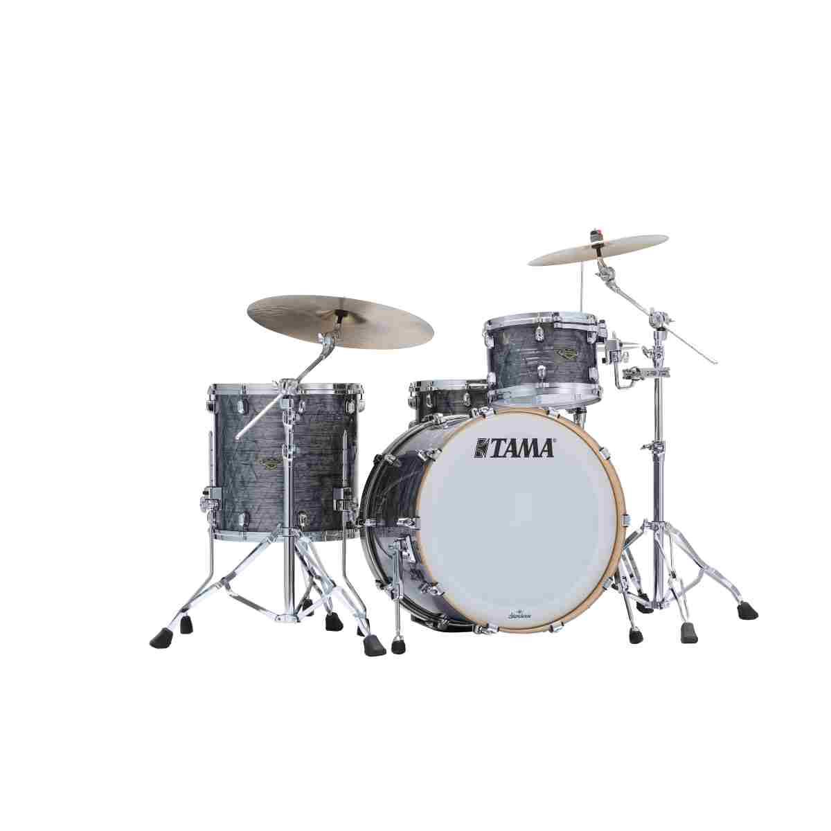 TAMA WBR32RZS-CCO Starclassic Walnut/Birch 3-pezzi shell pack cassa 22 CHARCOAL ONYX