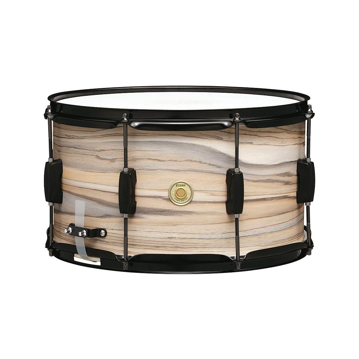 TAMA WP148BK-NZW Woodworks 14x8 Rullante NATURAL ZEBRAWOOD WRAP