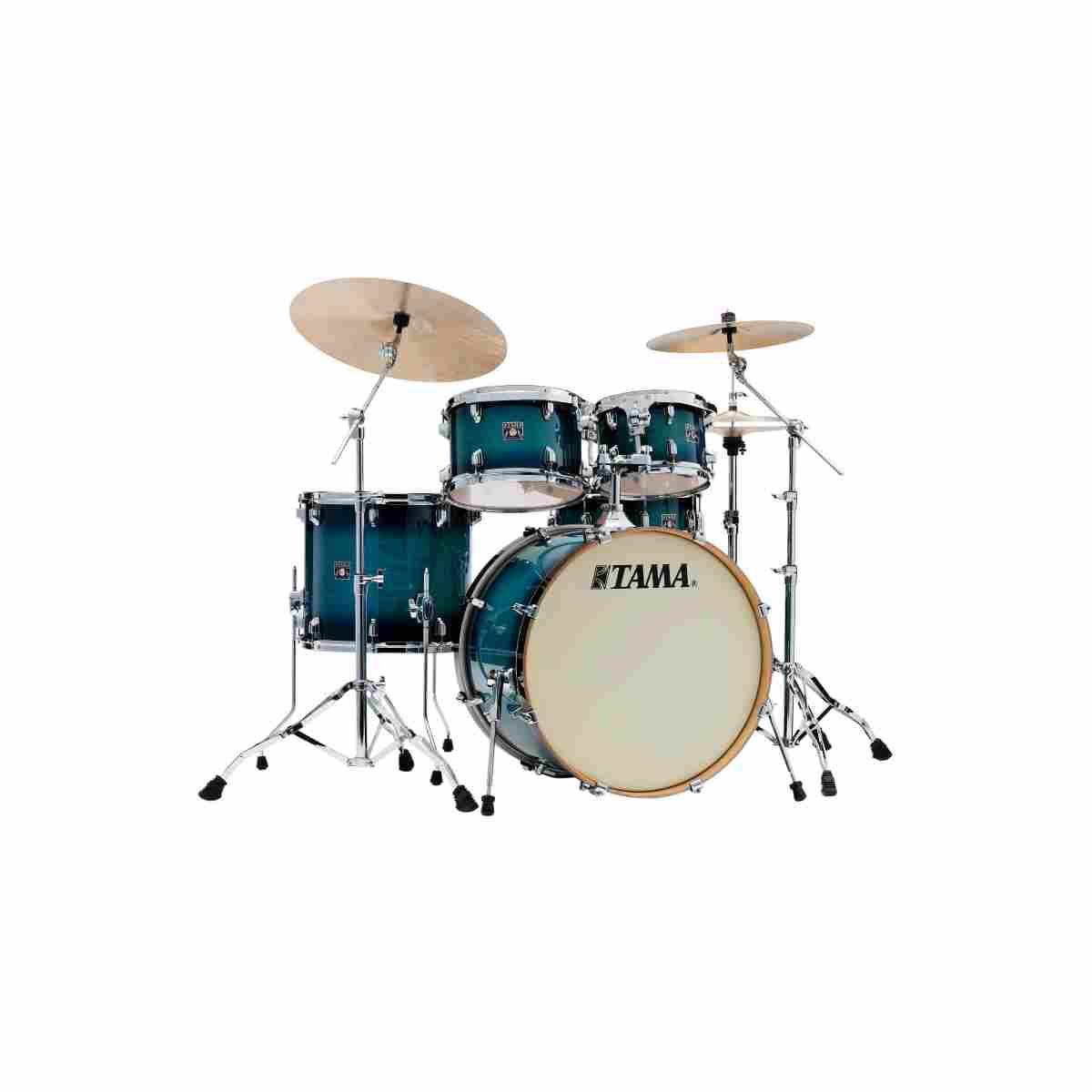 TAMA CL52KR+H-BAB Superstar Classic 5-pezzi kit cassa 22 & hardware pack BLUE LACQUER BURST
