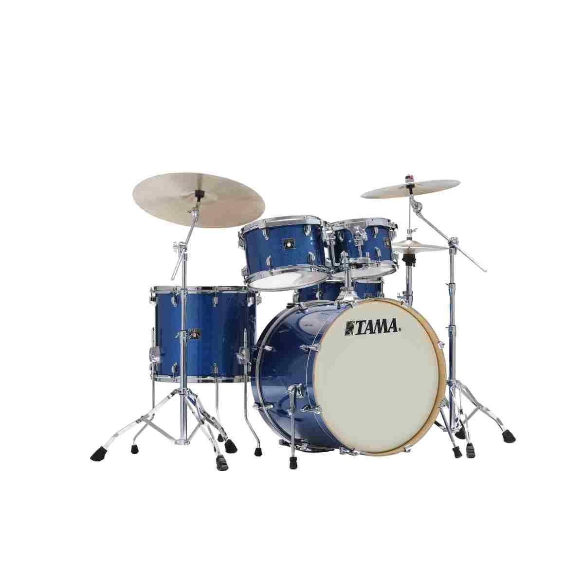 TAMA CK52KR+H-ISP Superstar Classic 5-pezzi kit cassa 22 & hardware pack INDIGO SPARKLE
