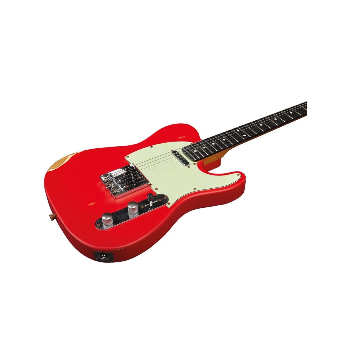 EKO GUITARS VT-380 Relic Fiesta Red