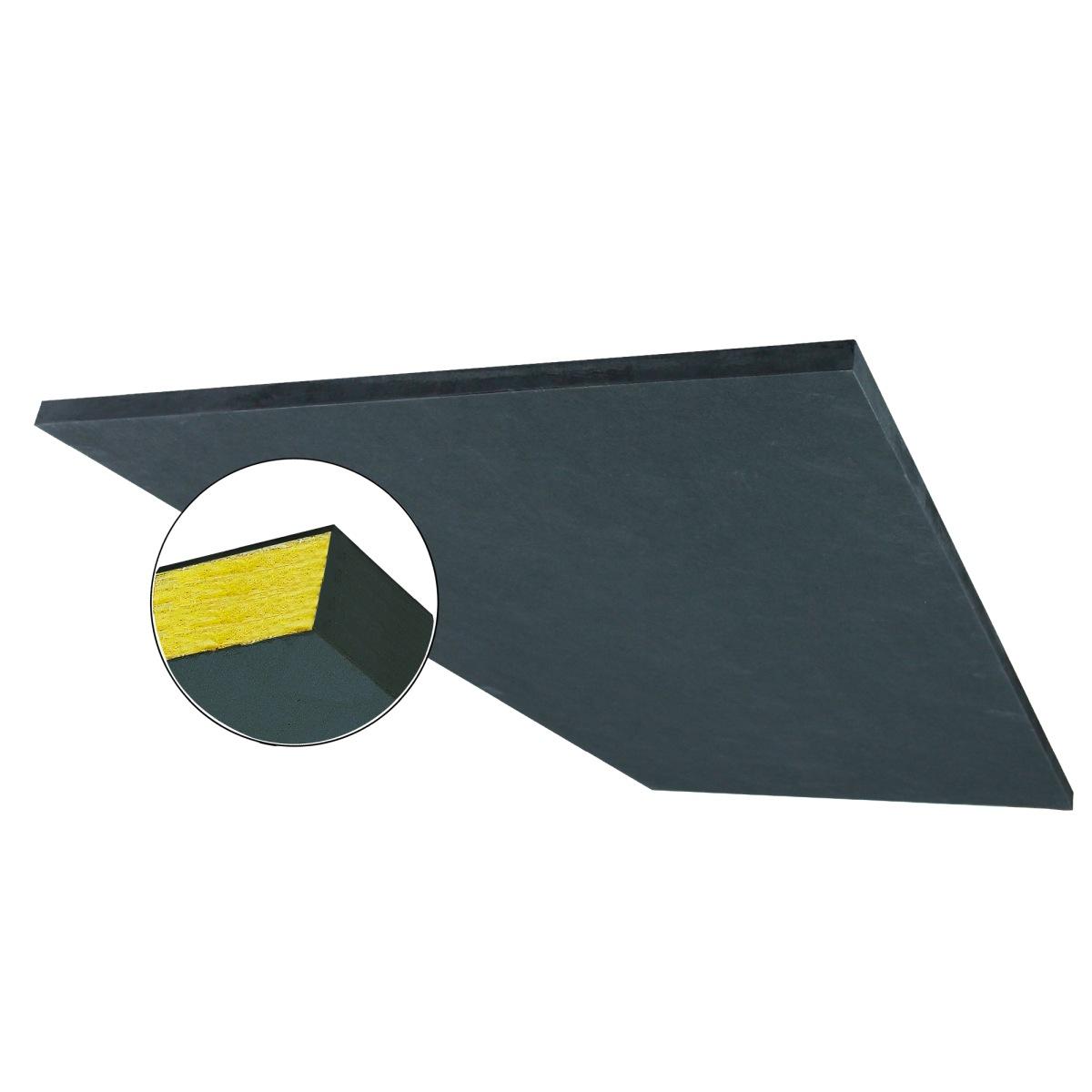 Primacoustic primacoustic stratotile 24x48 blk sqed