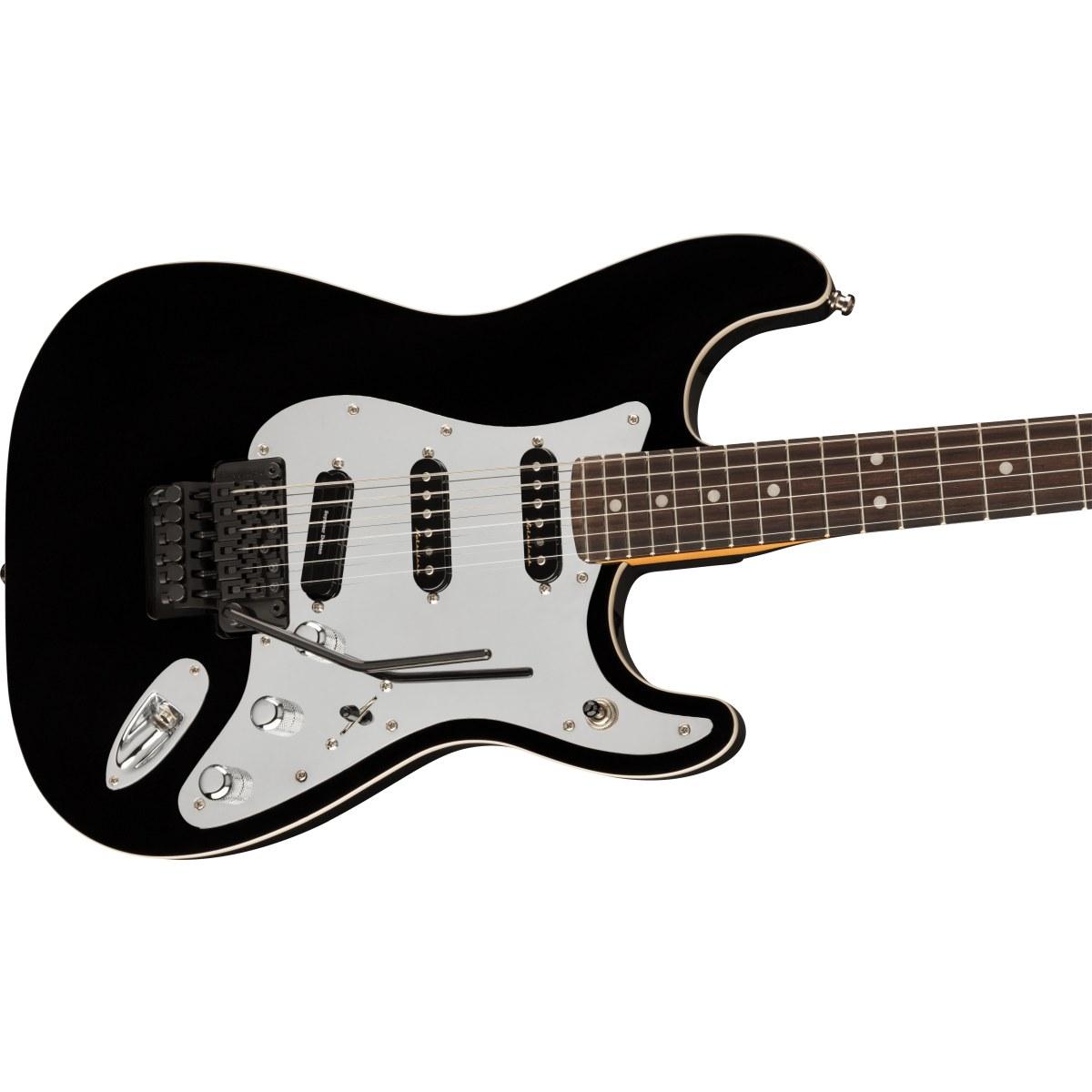 Fender tom morello stratocaster rw black chitarra elettrica