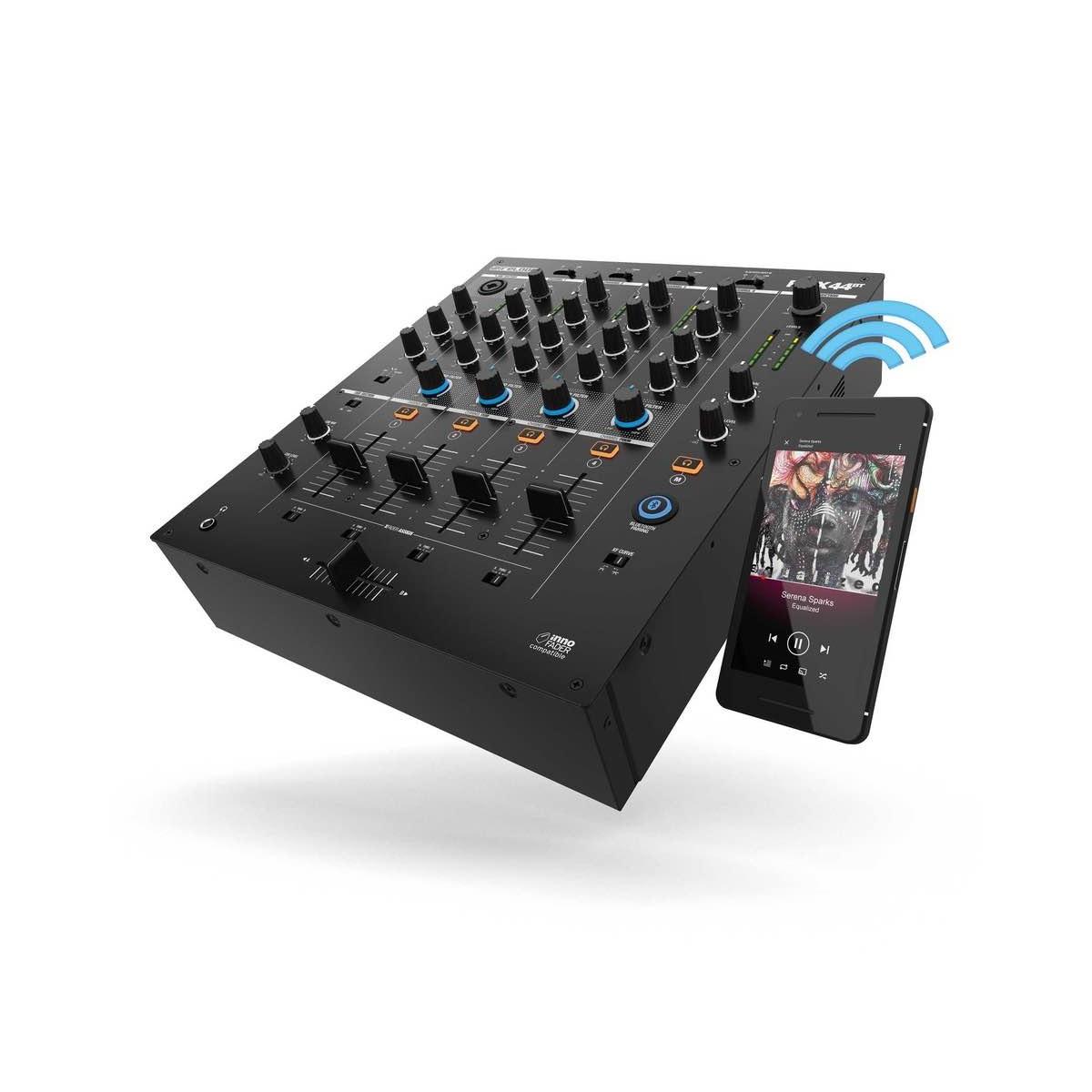 Reloop rmx44 bt mixer 4 canali bluetooth per dj