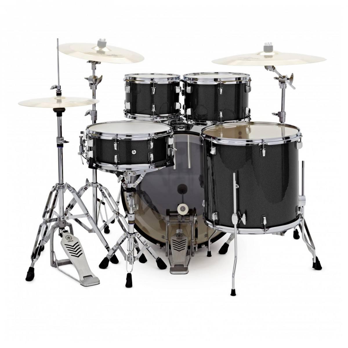 YAMAHA RYDEEN STANDARD 22" BLACK GLITTER BATTERIA ACUSTICA COMPLETA