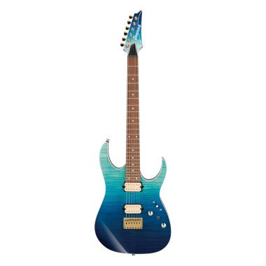 Ibanez rg421hpfmbrg blue reef gradation chitarra elettrica