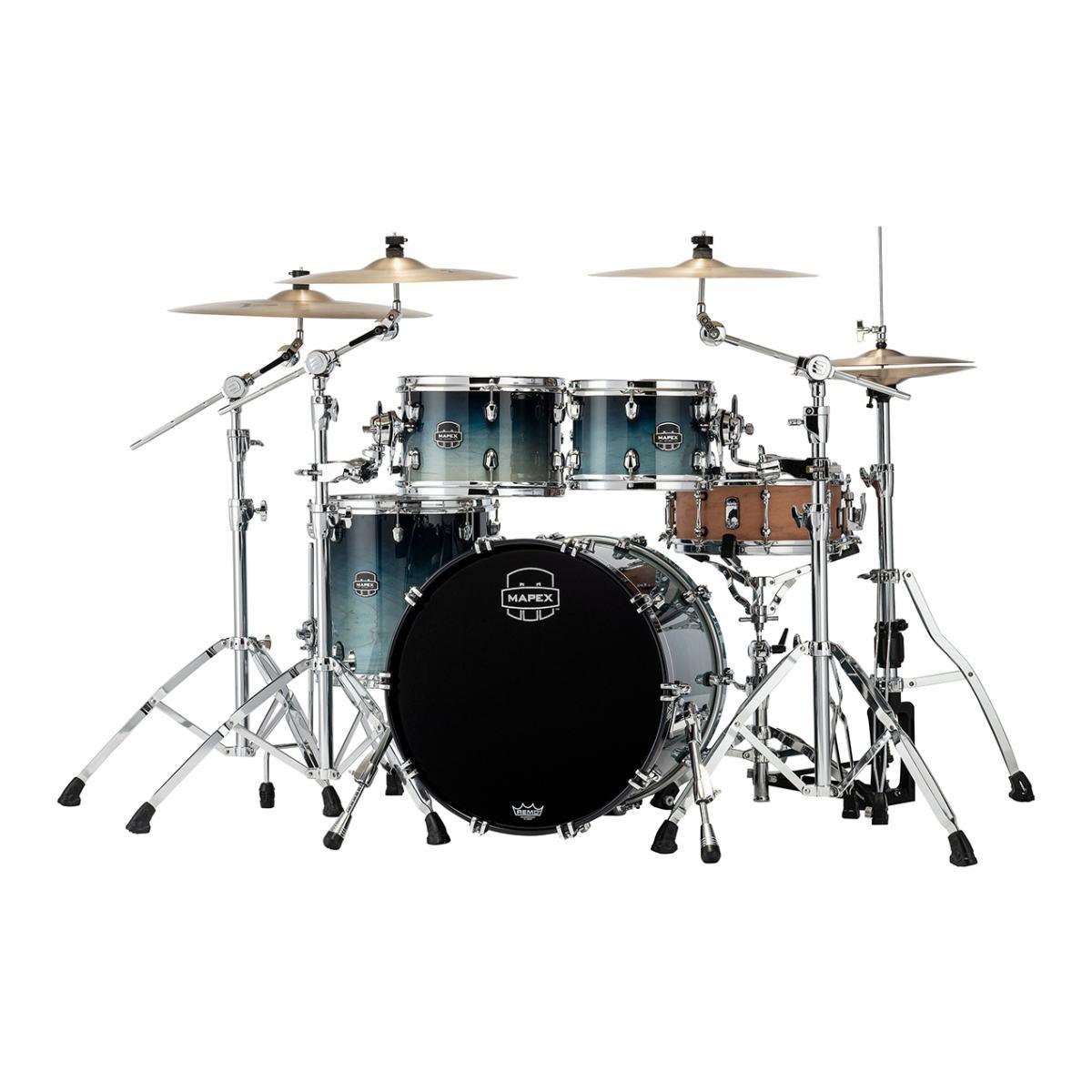 Mapex sr504xrj saturn new fusion 4 pezzi teal blue fade