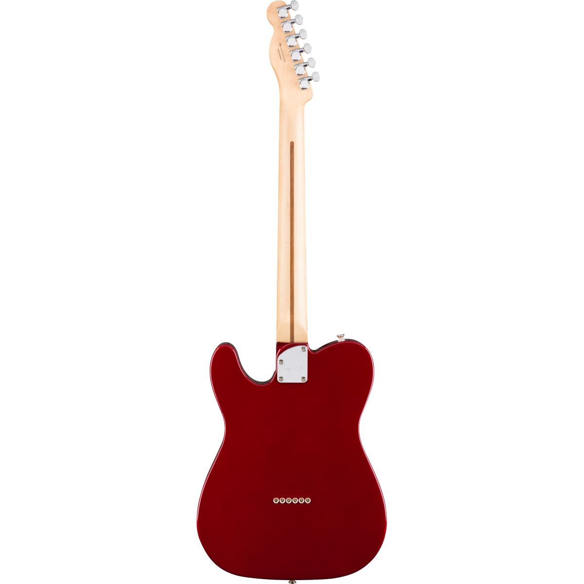 Fender deluxe thinline telecaster mn candy apple red chitarra elettrica