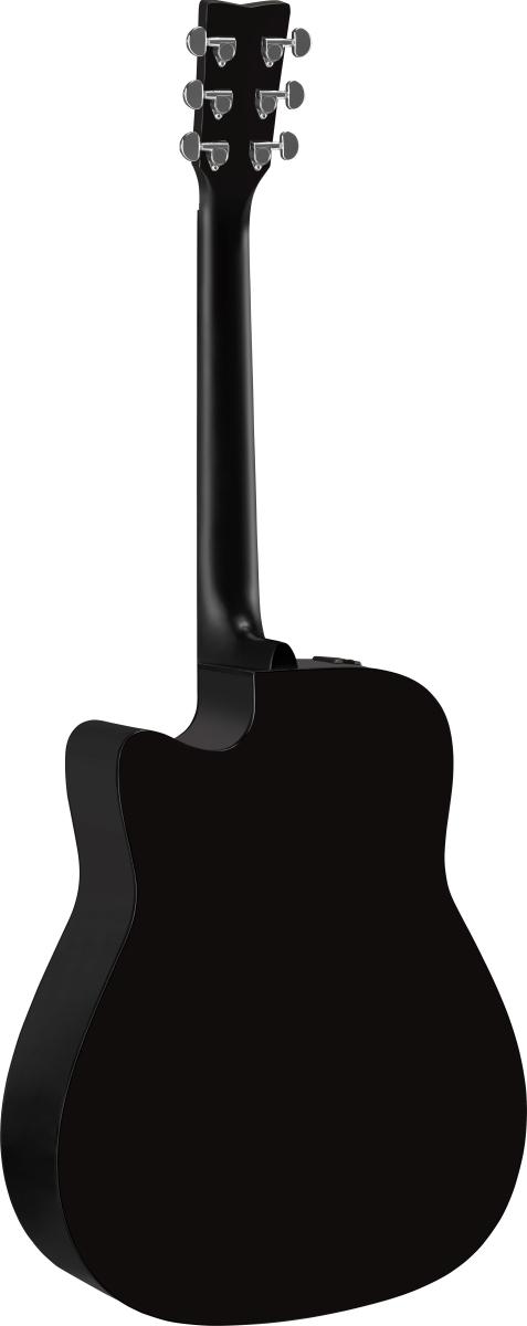 Yamaha fgx800c black chitarra acustica elettrificata