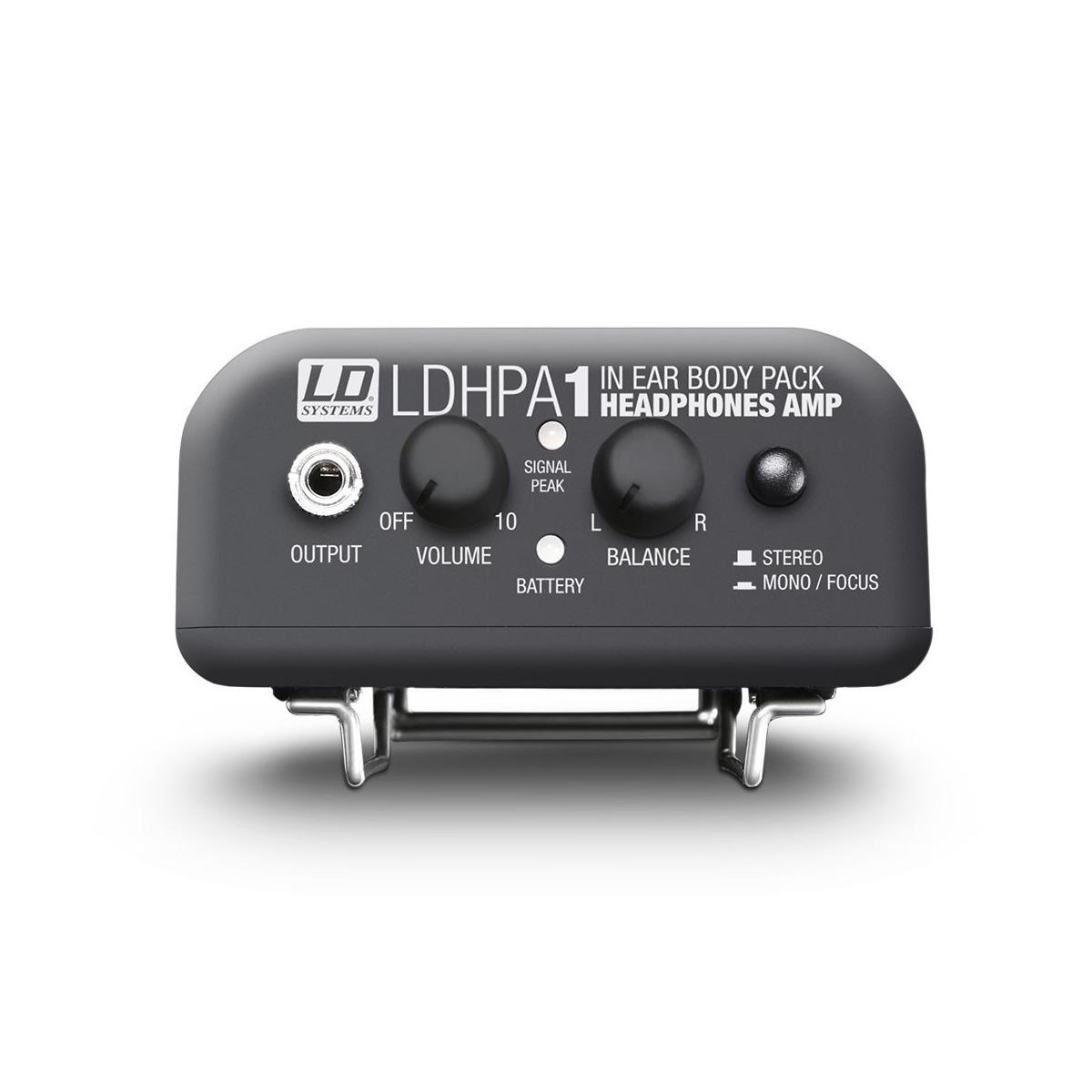 LD SYSTEMS HPA 1 - Amplificatore per cuffie e IEM a cavo