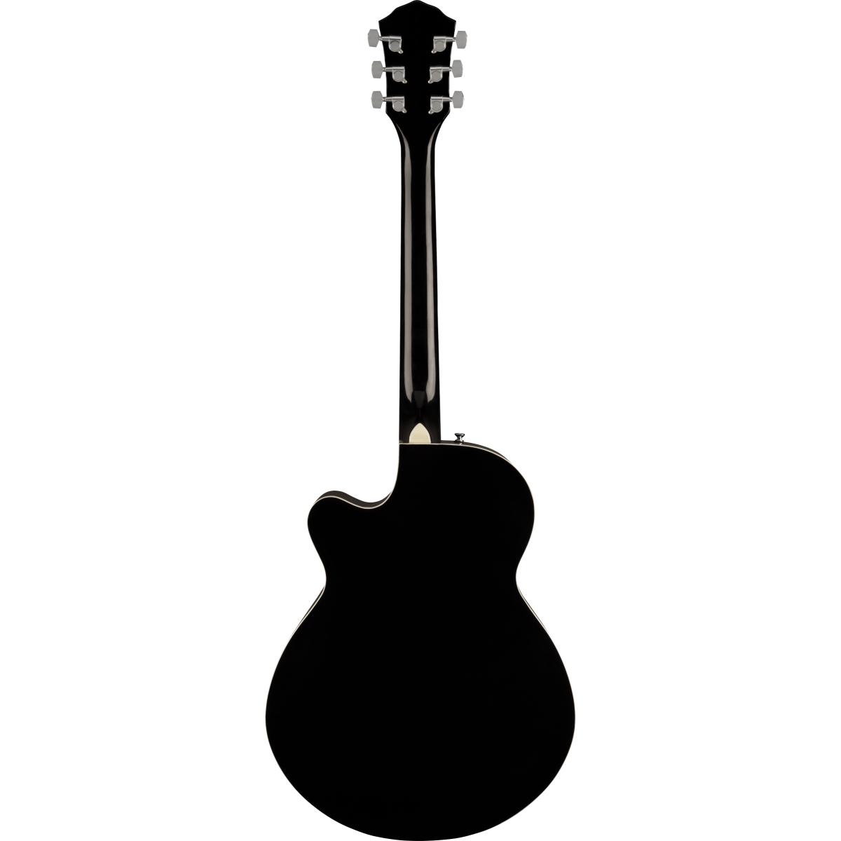 Fender fa135ce concert v2 black chitarra acustica elettrificata