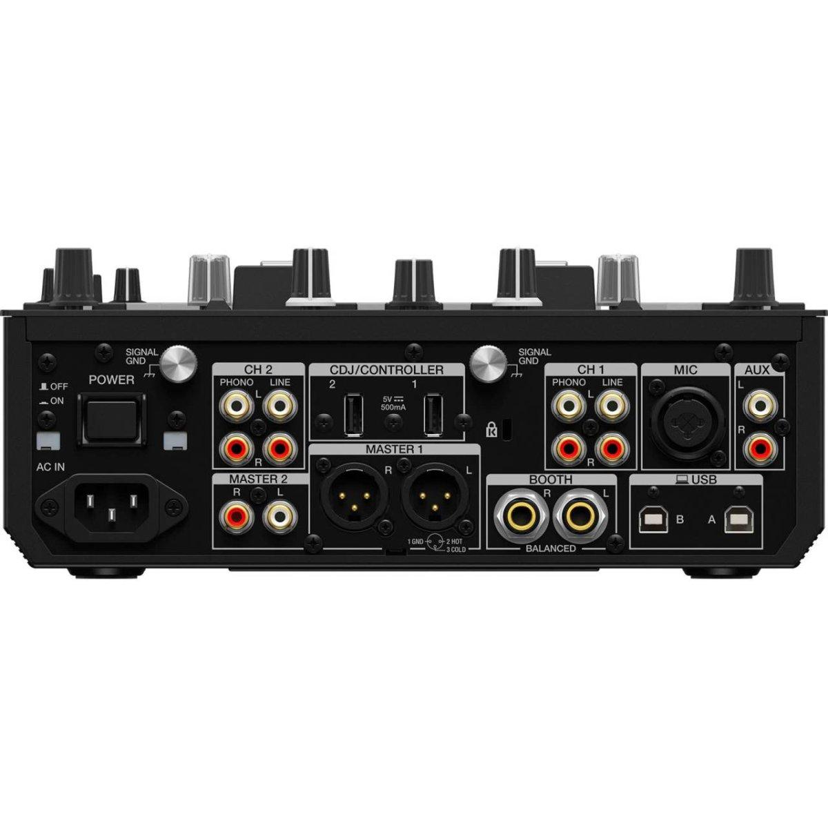 Pioneer djm-s7 mixer 2 canali con doppia interfaccia audio usb e bluetooth