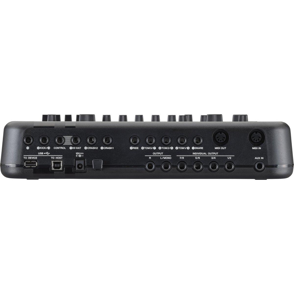 Yamaha dtx10k-xbf batteria elettronica pad silicone - black forest