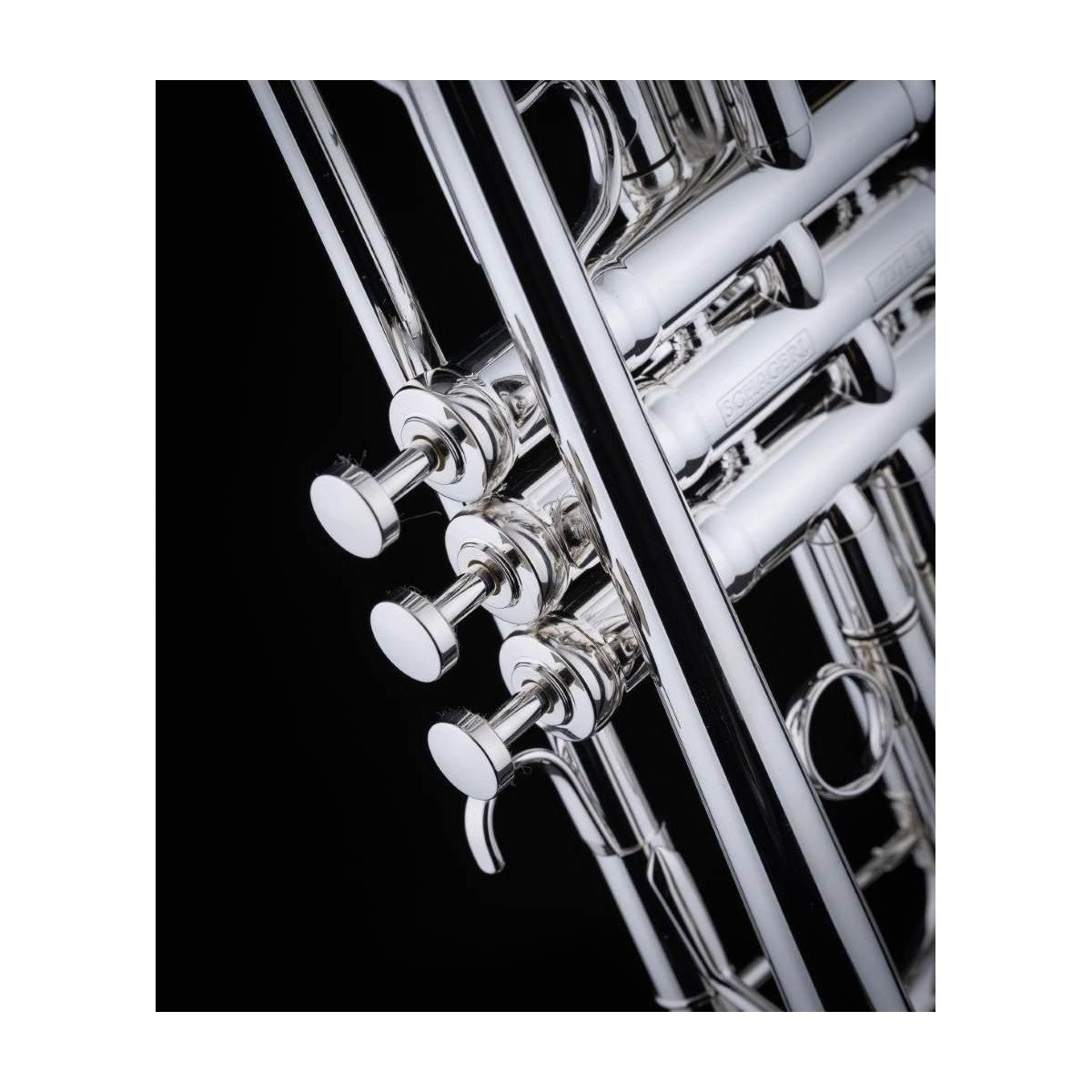 SCHAGERL 1961 ML YELLOBRASS 2021 TROMBA IN Bb ARGENTATA