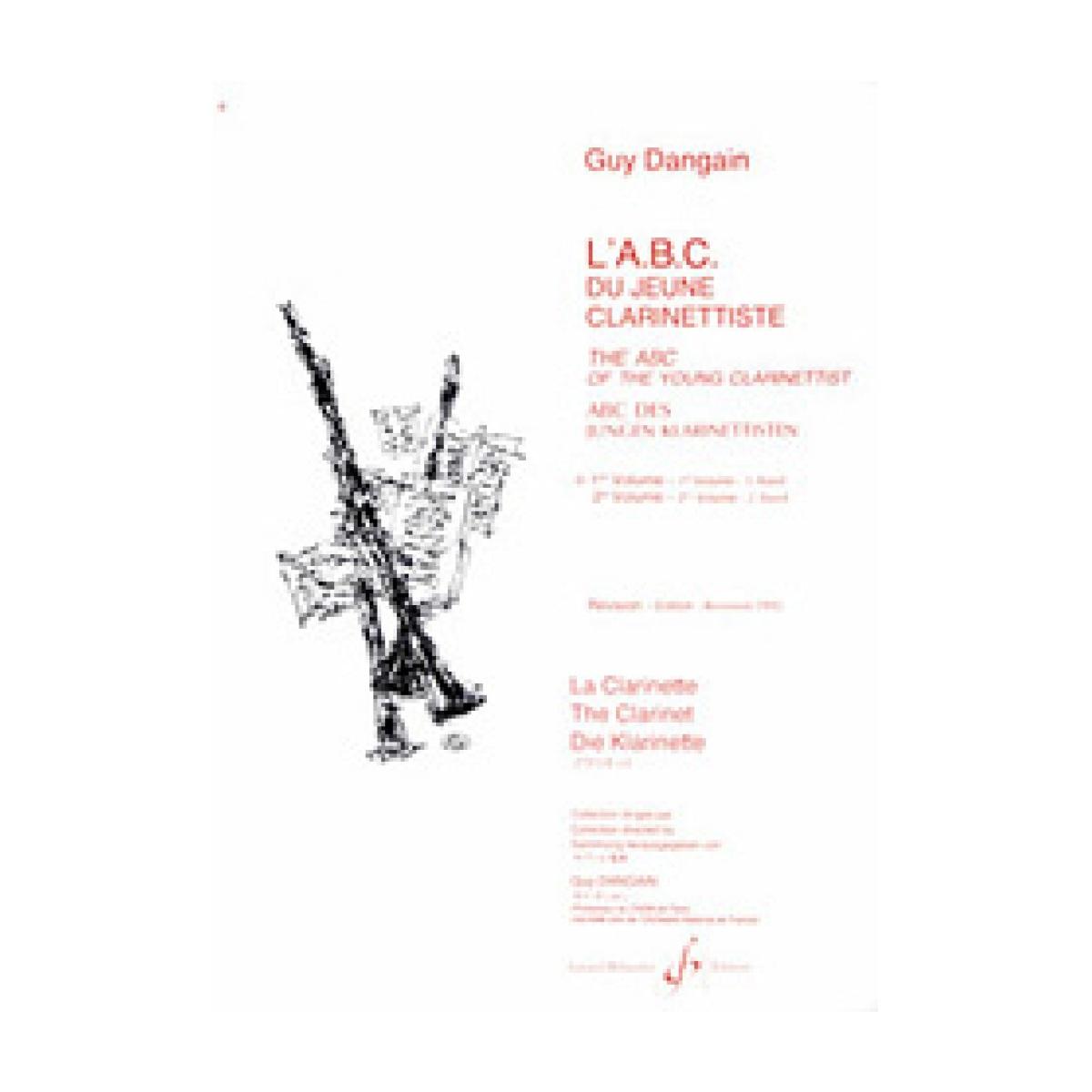 L'a.b.c. du jeune clarinettiste vol.1 guy dangain 27