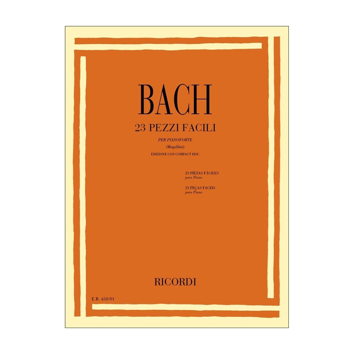23 pezzi facili + audio online bach 11
