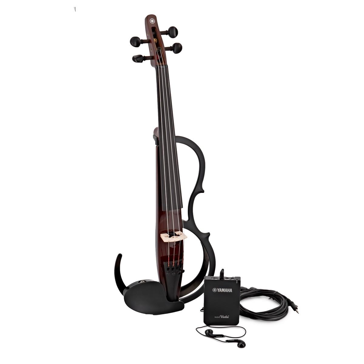 Yamaha ysv104bro brown violino silent 4 corde