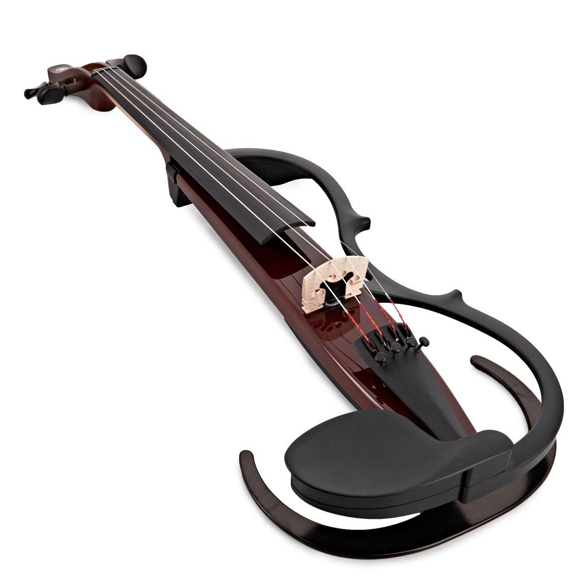 Yamaha ysv104bro brown violino silent 4 corde