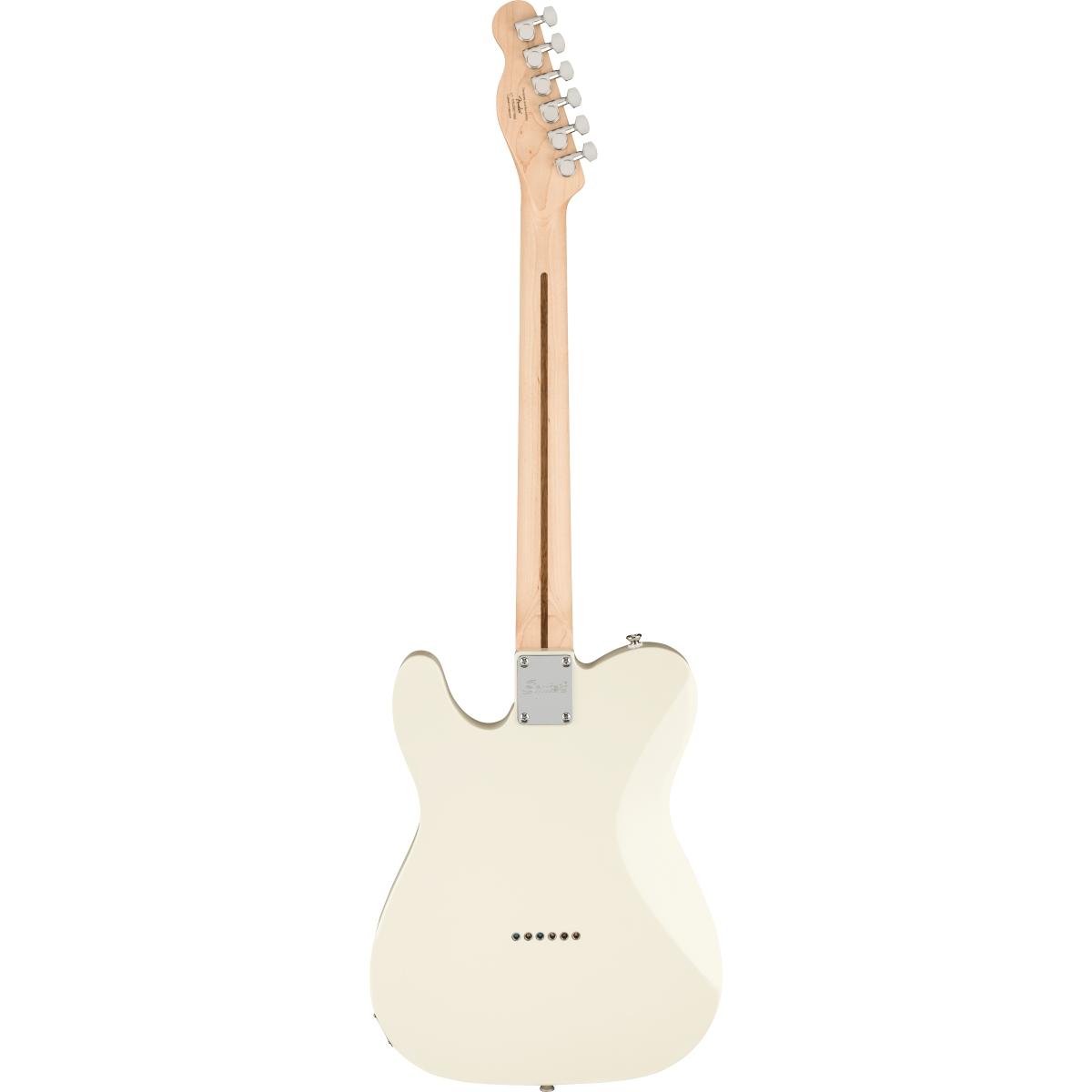Fender affinity telecaster lrl wpg olympic white chitarra elettrica