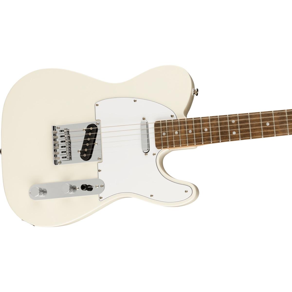 Fender affinity telecaster lrl wpg olympic white chitarra elettrica