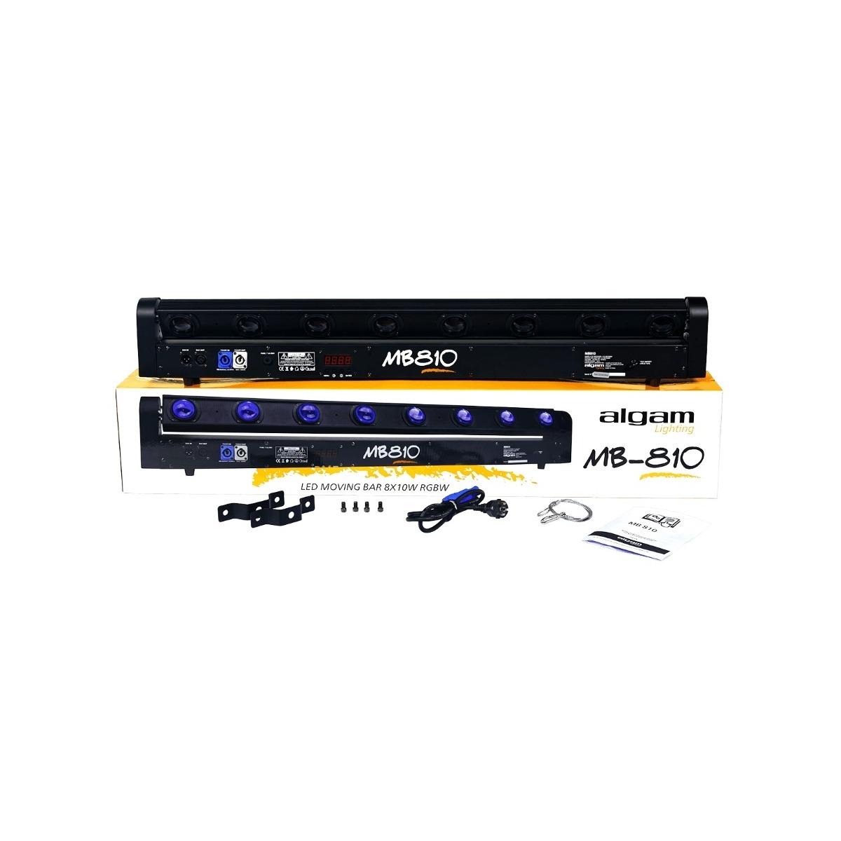 ALGAM LIGHTING MB 810 Barra 8 LEDS motorizzata RGBW