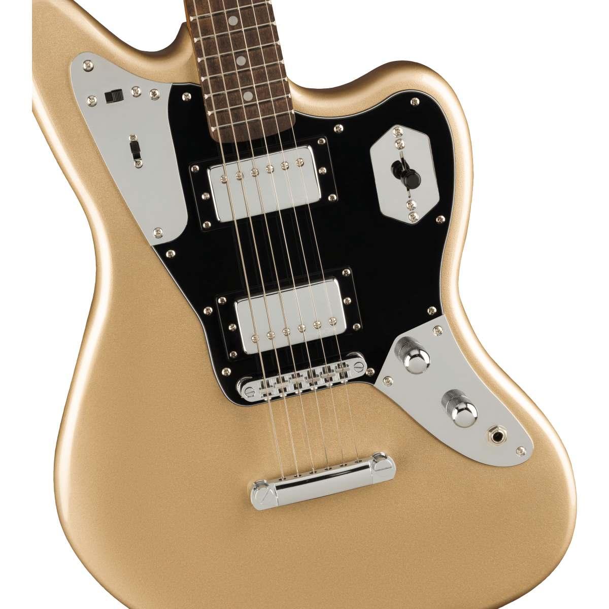 Fender contemporary jaguar hh st lrl bpg shoreline gold chitarra elettrica