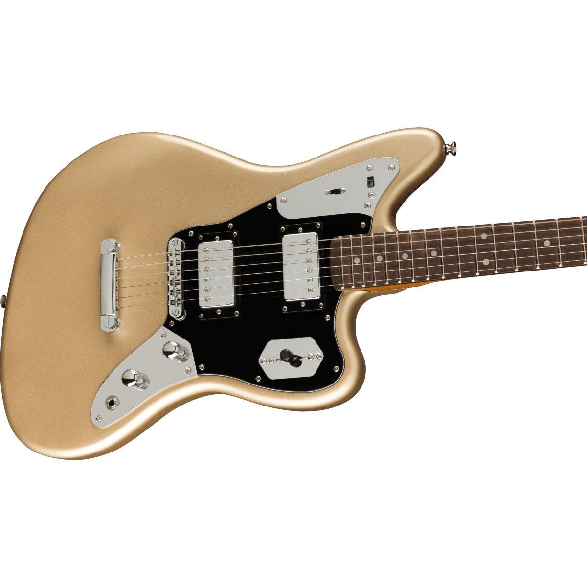 Fender contemporary jaguar hh st lrl bpg shoreline gold chitarra elettrica