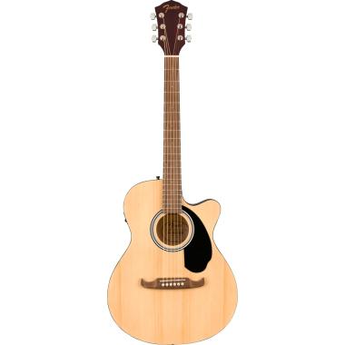 Fender fa135ce concert natural chitarra acustica elettrificata