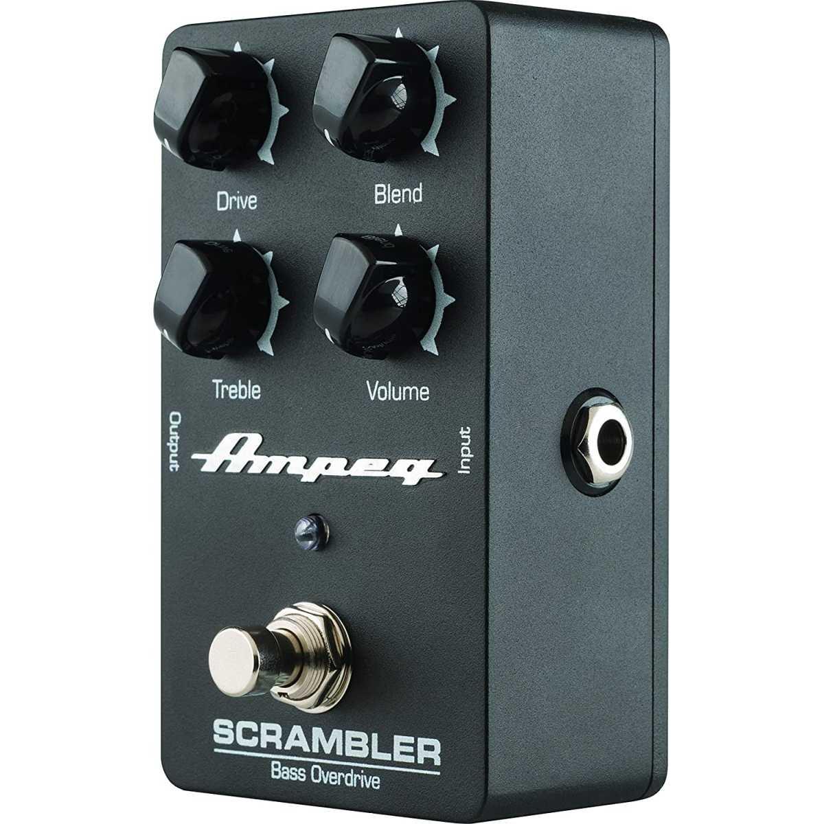 Ampeg scrambler effetto overdrive a pedale per basso