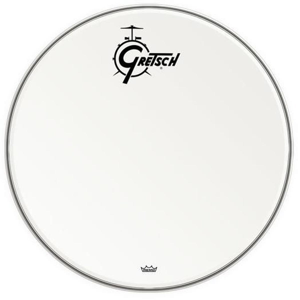 GRETSCH 881042 AMBASSADOR WHITE COATED PELLE 22" CON LOGO<br />