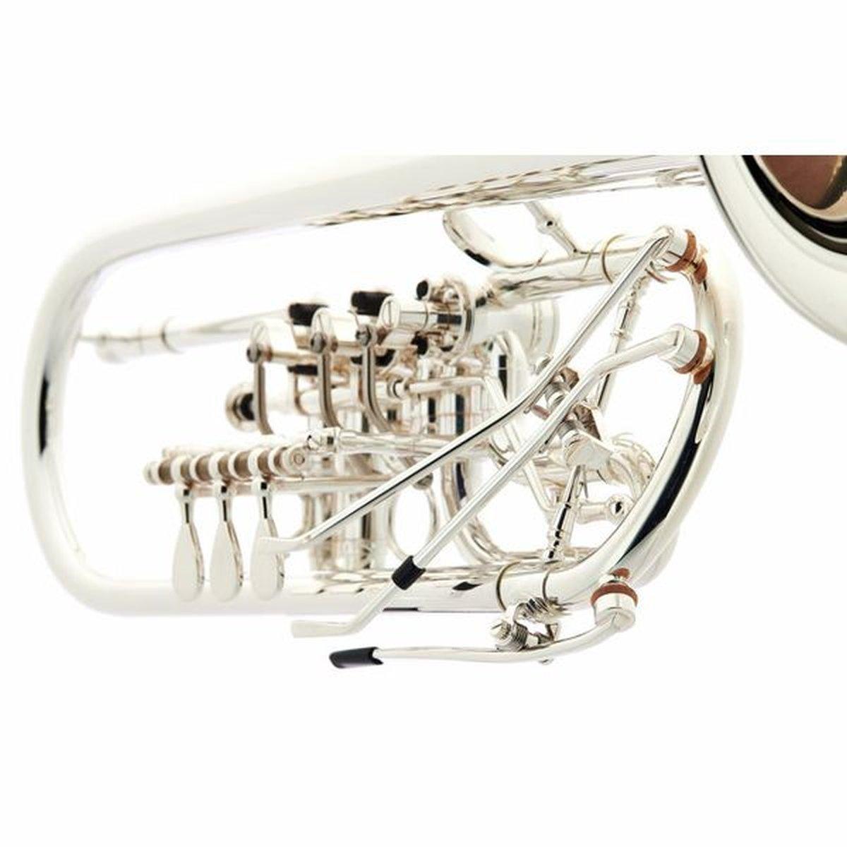 SCHAGERL WIEN "Z" TROMBA IN DO SILVER PLATED SN 10930
