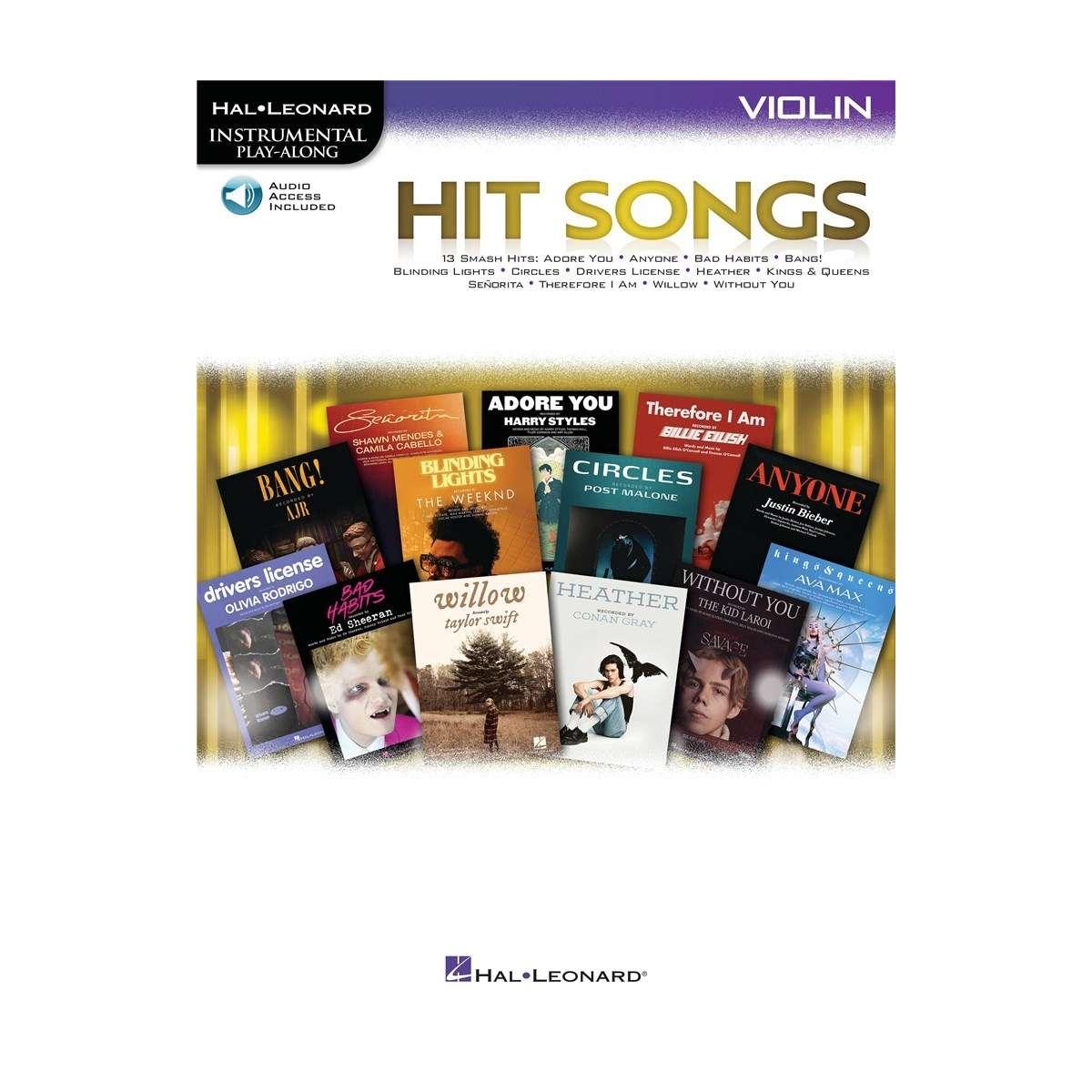 Hit songs per violino ( audio online)