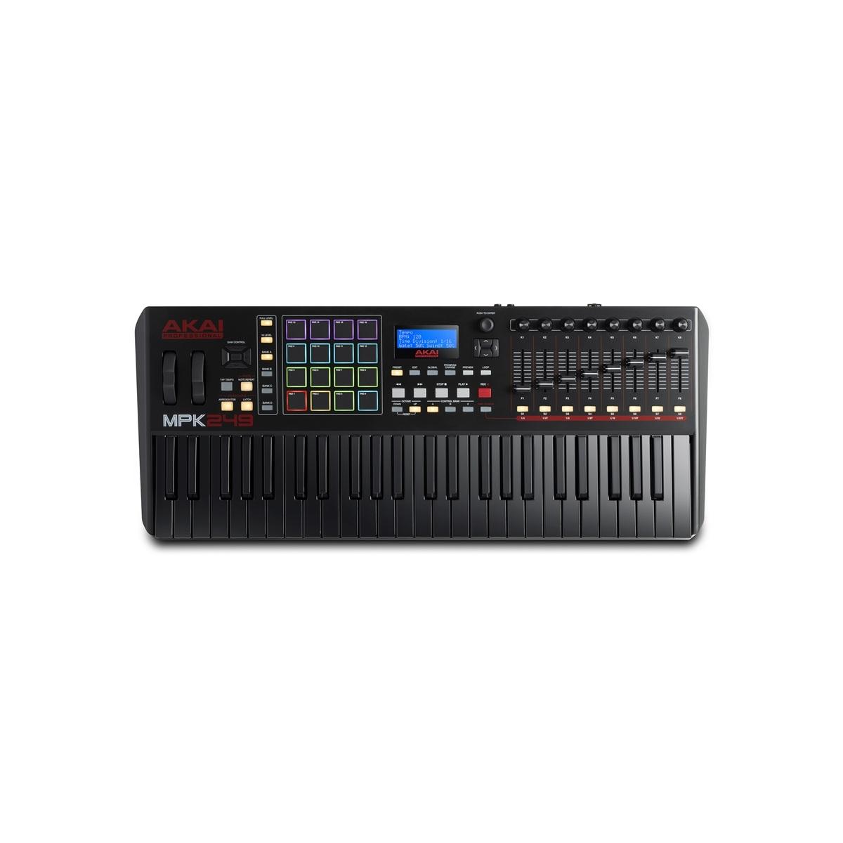 Akai professional AKAI PROFESSIONAL MPK249 Black 2201280000300 694318025772