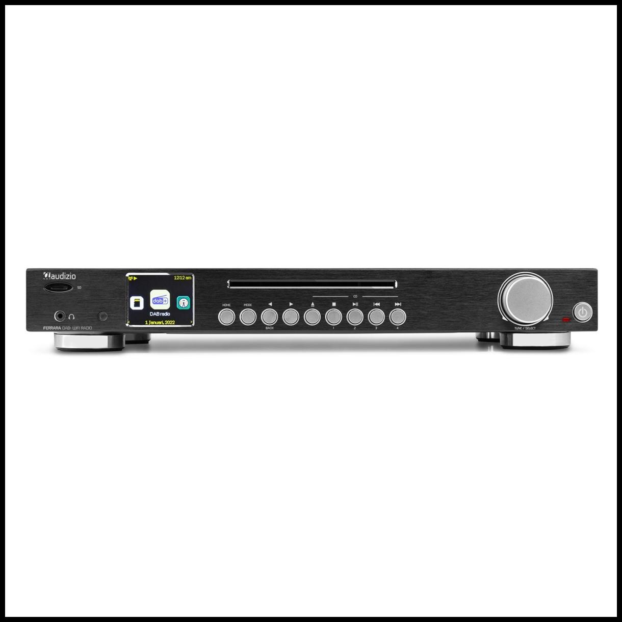 AUDIZIO Ferrara Radio Internet con DAB+/FM e lettore CD