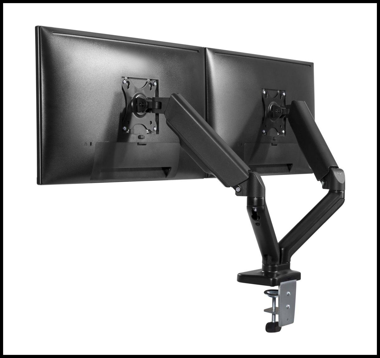 AUDIZIO MAD20G Braccio per doppio monitor con molla a gas 17?-32"