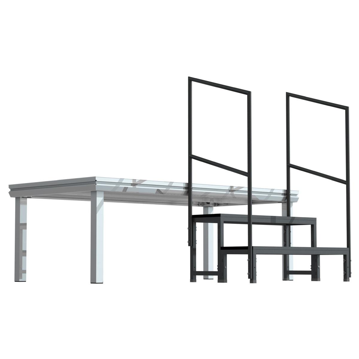 Power dynamics 750mh corrimano per scale modulari da palco