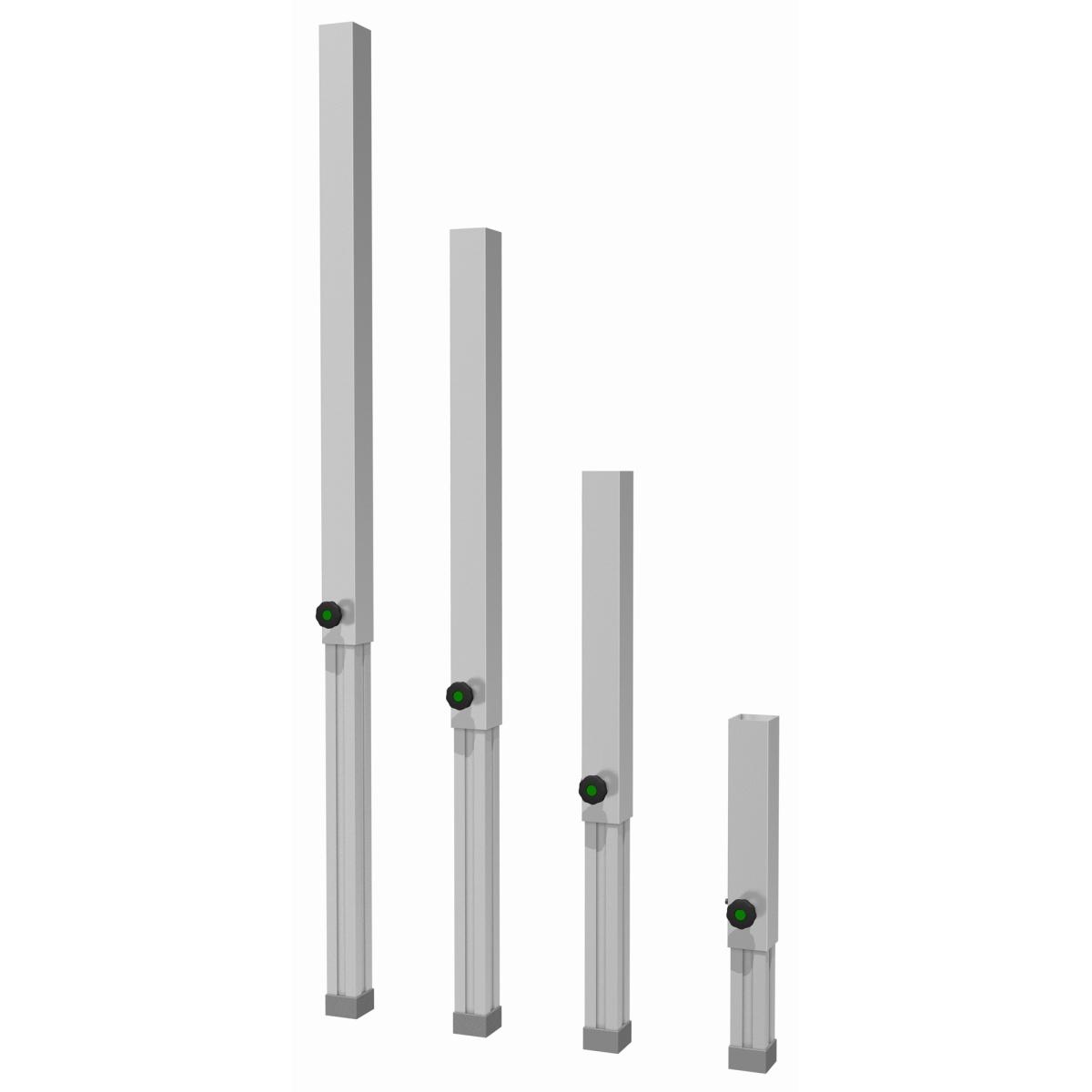 POWER DYNAMICS 750TL GAMBA TELESCOPICA DA PALCO 80-140cm 4x