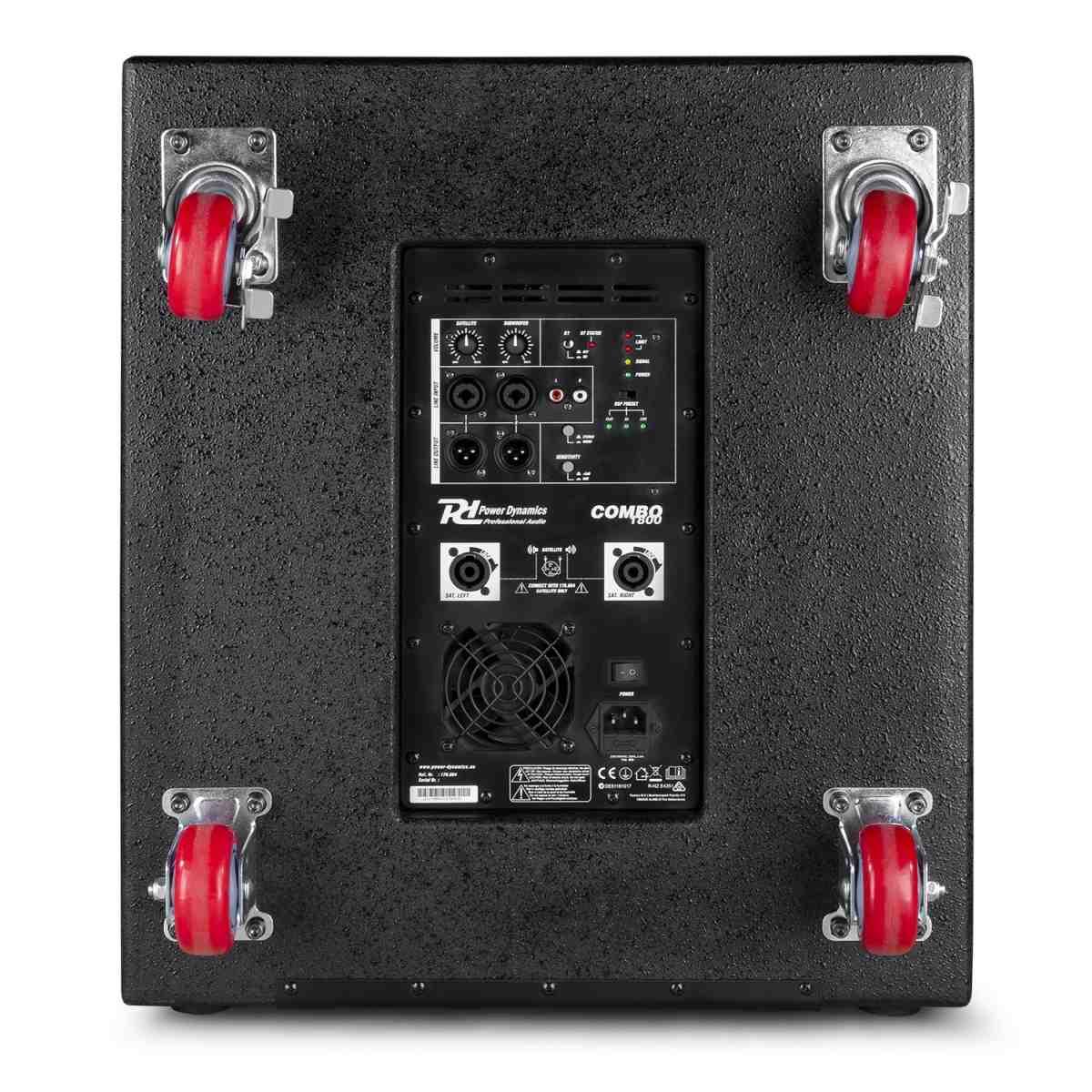 Power dynamics pd combo 1800 subwoofer da 18? + 2x top da 10?