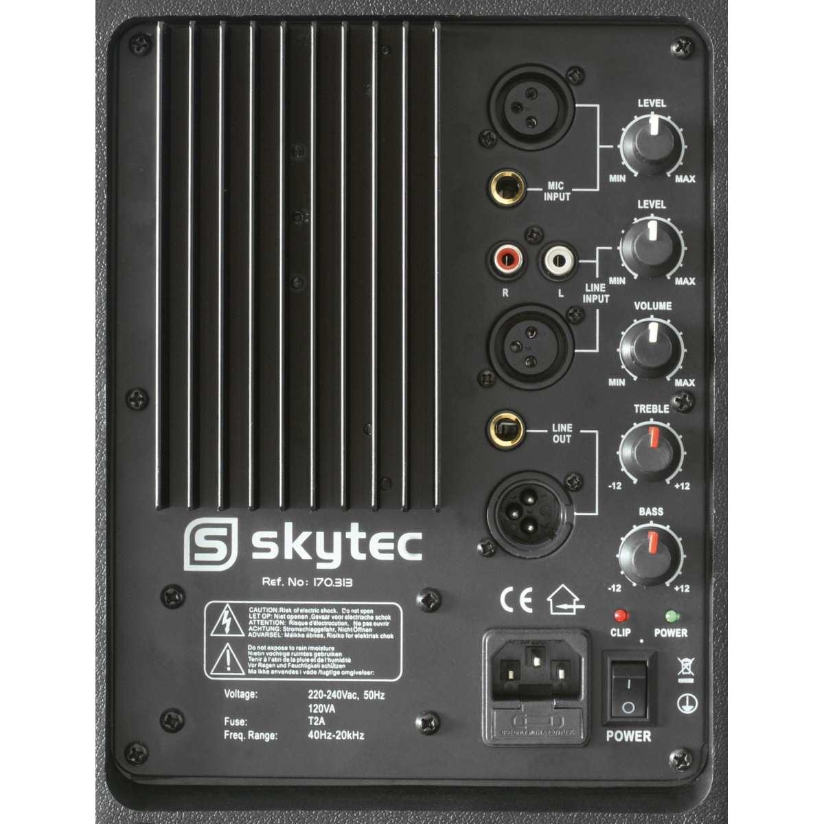 SKYTEC SP1200A ALTOPARLANTE ATTIVO HI-END 12" 600W