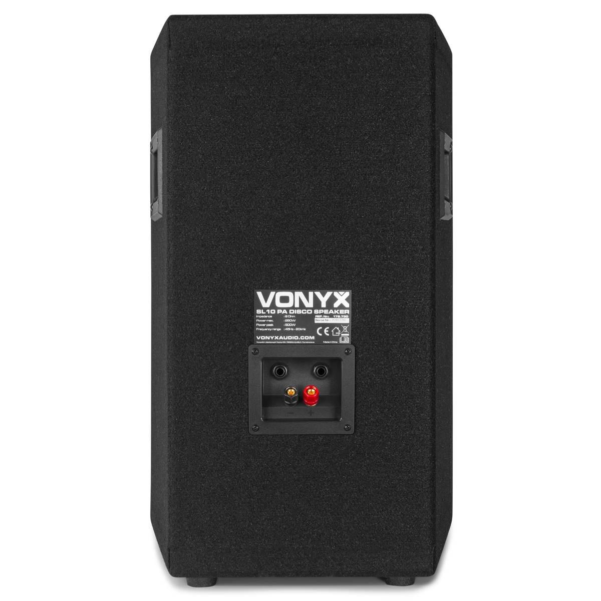 Vonyx sl10 altoparlante da cassa per dj/pa 10? 500w