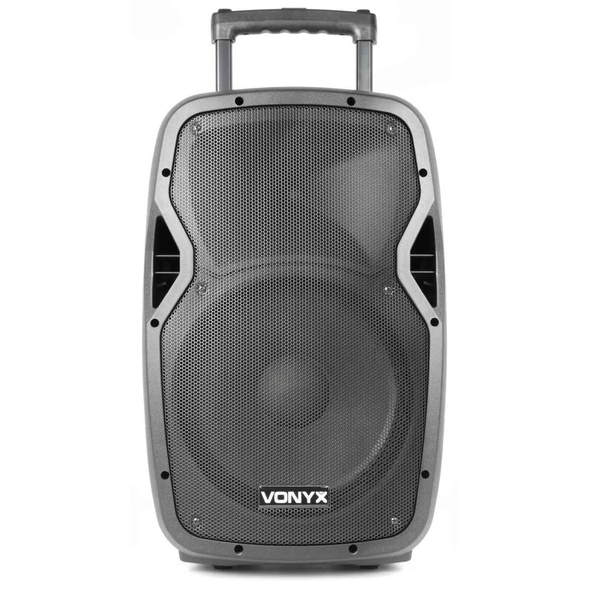 VONYX AP1500PA SISTEMA AUDIO PORTATILE 15" 2HH-UHF/BT