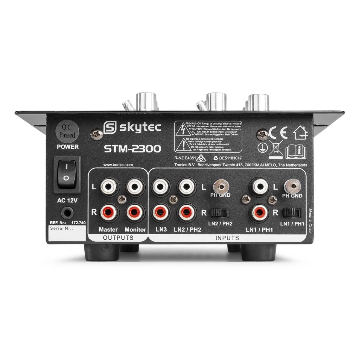 VONYX STM-2300 Mixer 2Ch/MP3